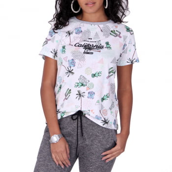 CAMISETA PRINT MISSY CALIFORNIA DREAMS CAMISETA PRINT MISSY CALIFORNIA DREAMS