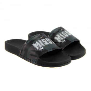 CHINELO MISSY SLIDE - MILITARY CHINELO MISSY SLIDE - MILITARY